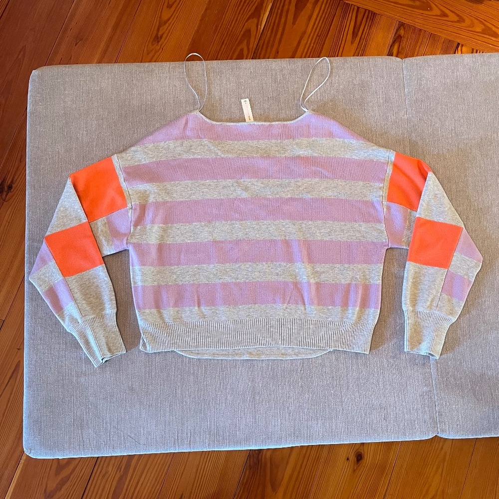 Daily Practice * Anthropologie * Glen Striped Sweater * Size S * Like New! - Picture 5 of 11
